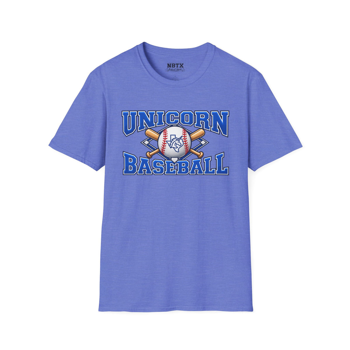 New Braunfels Unicorns Baseball T-Shirt