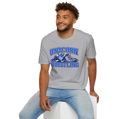 New Braunfels Unicorns Wrestling T-Shirt