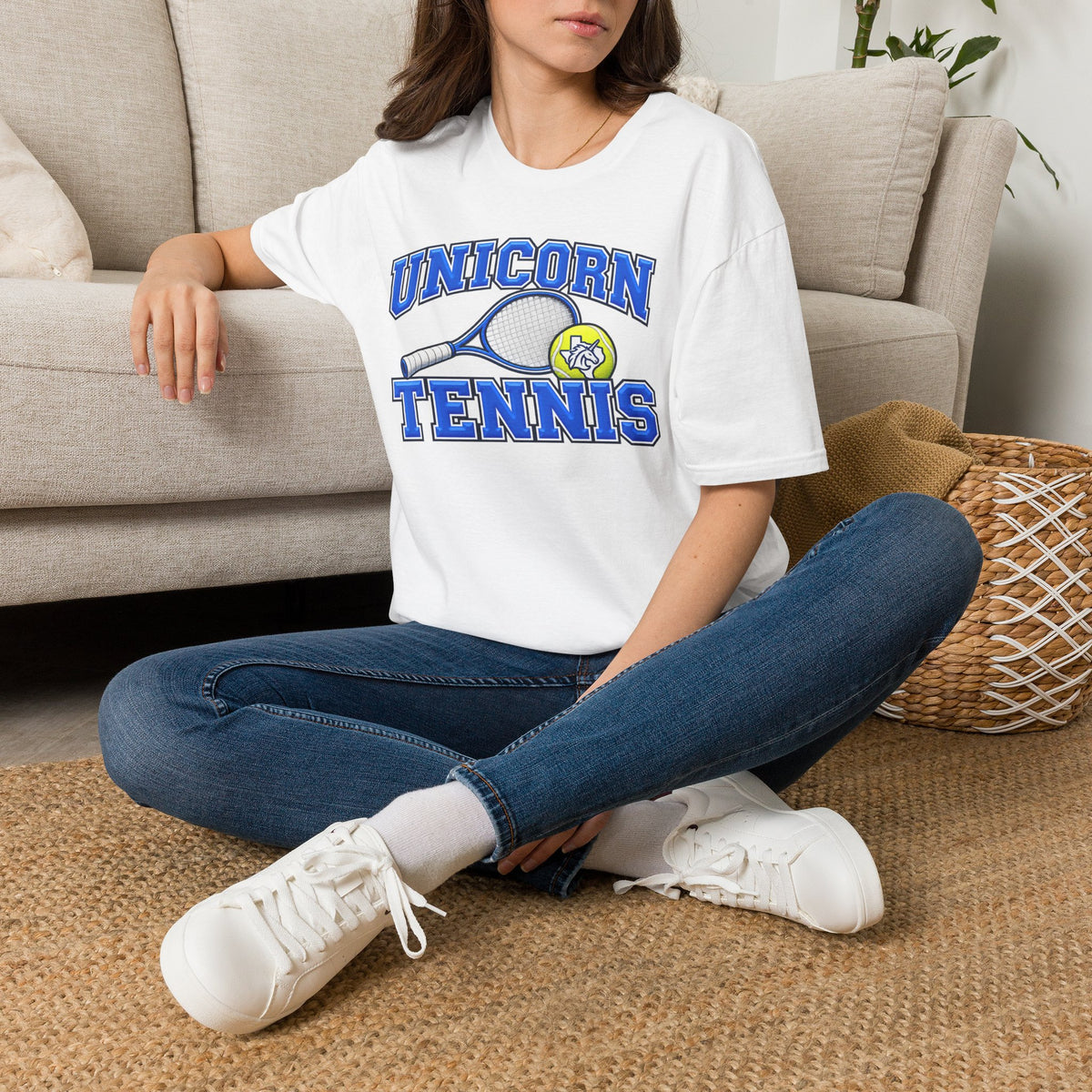 New Braunfels Unicorns Tennis T-Shirt