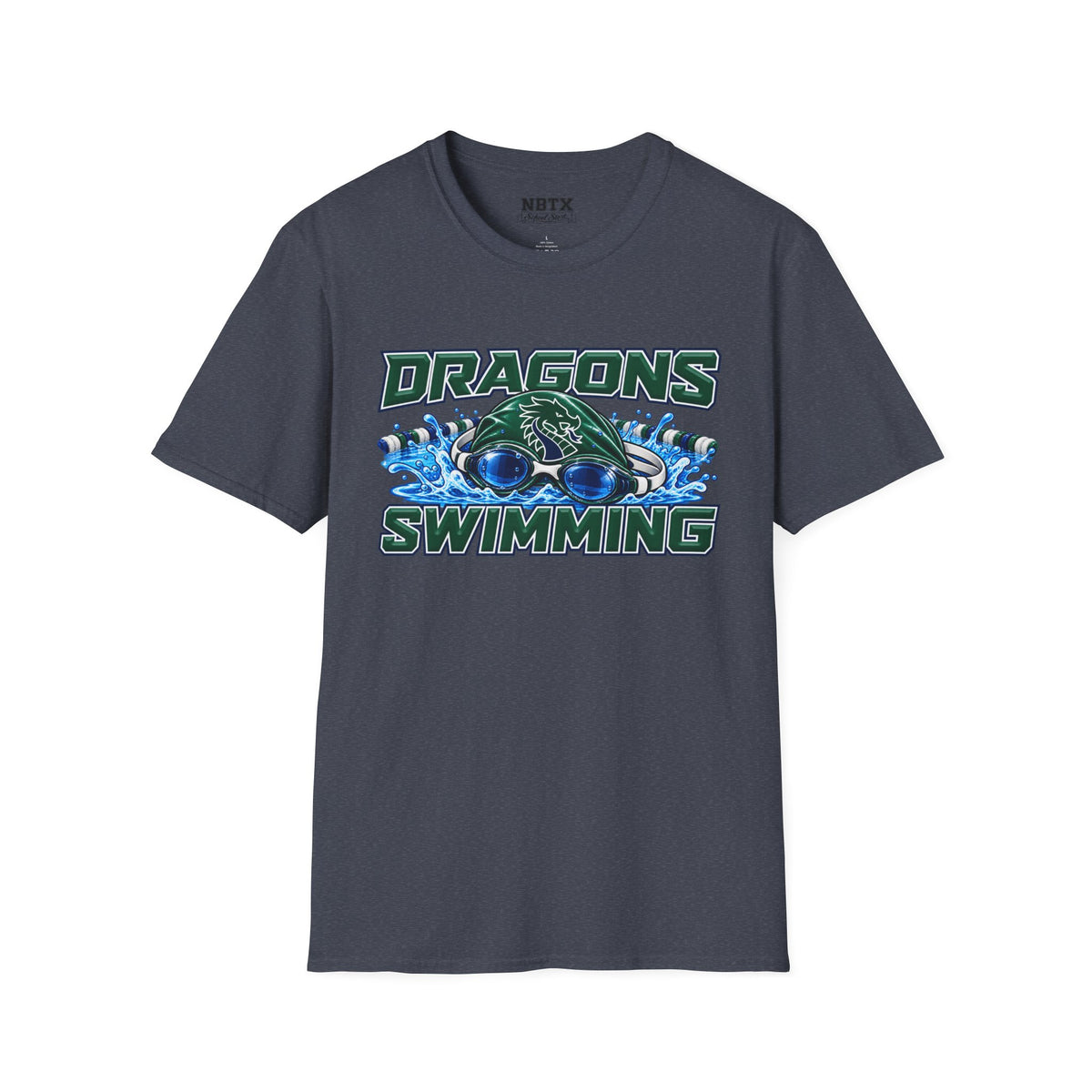 Long Creek Dragons Swimming T-Shirt