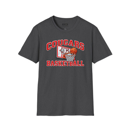 Canyon Cougars Basketball T-Shirt