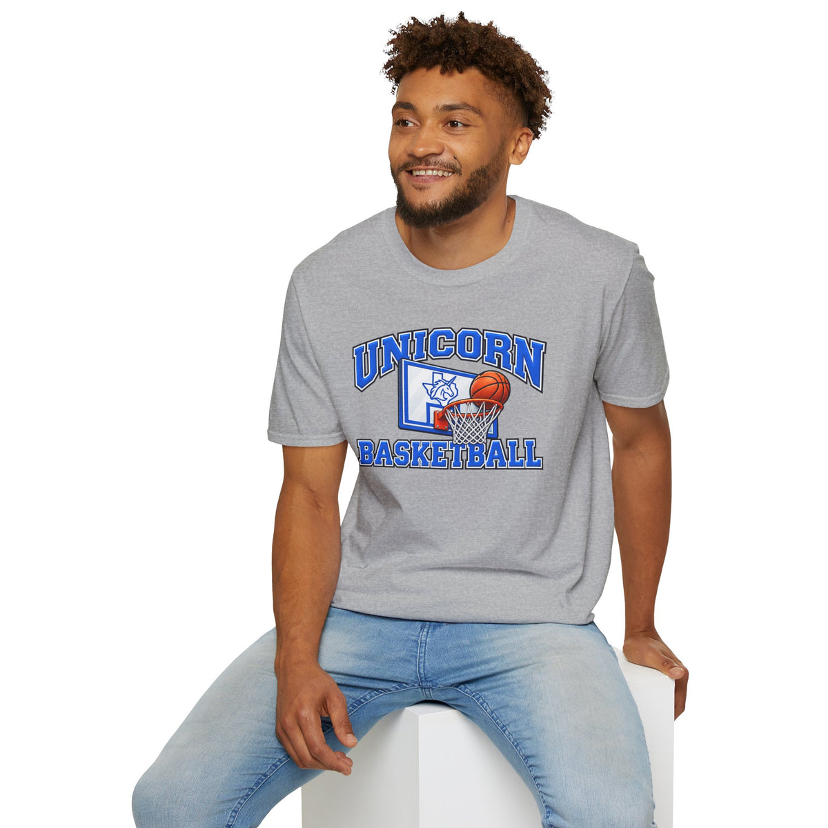 New Braunfels Unicorns Basketball T-Shirt