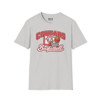 Canyon Cougars Basketball T-Shirt - Script