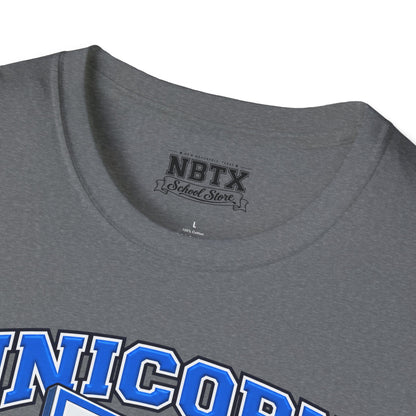 New Braunfels Unicorns Basketball T-Shirt - Script