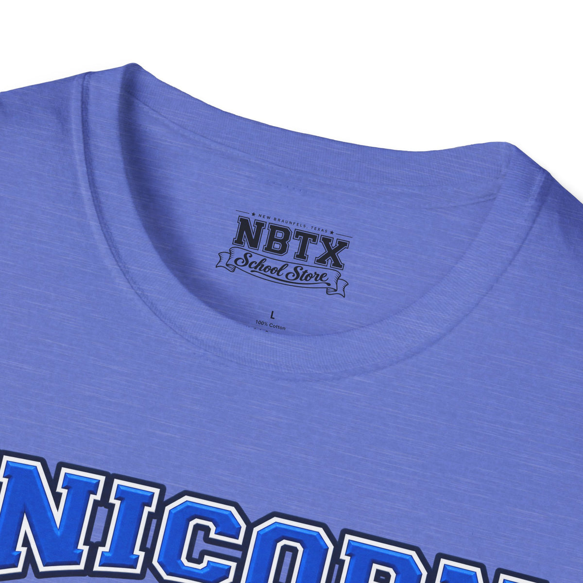 New Braunfels Unicorns Track & Field T-Shirt - Script
