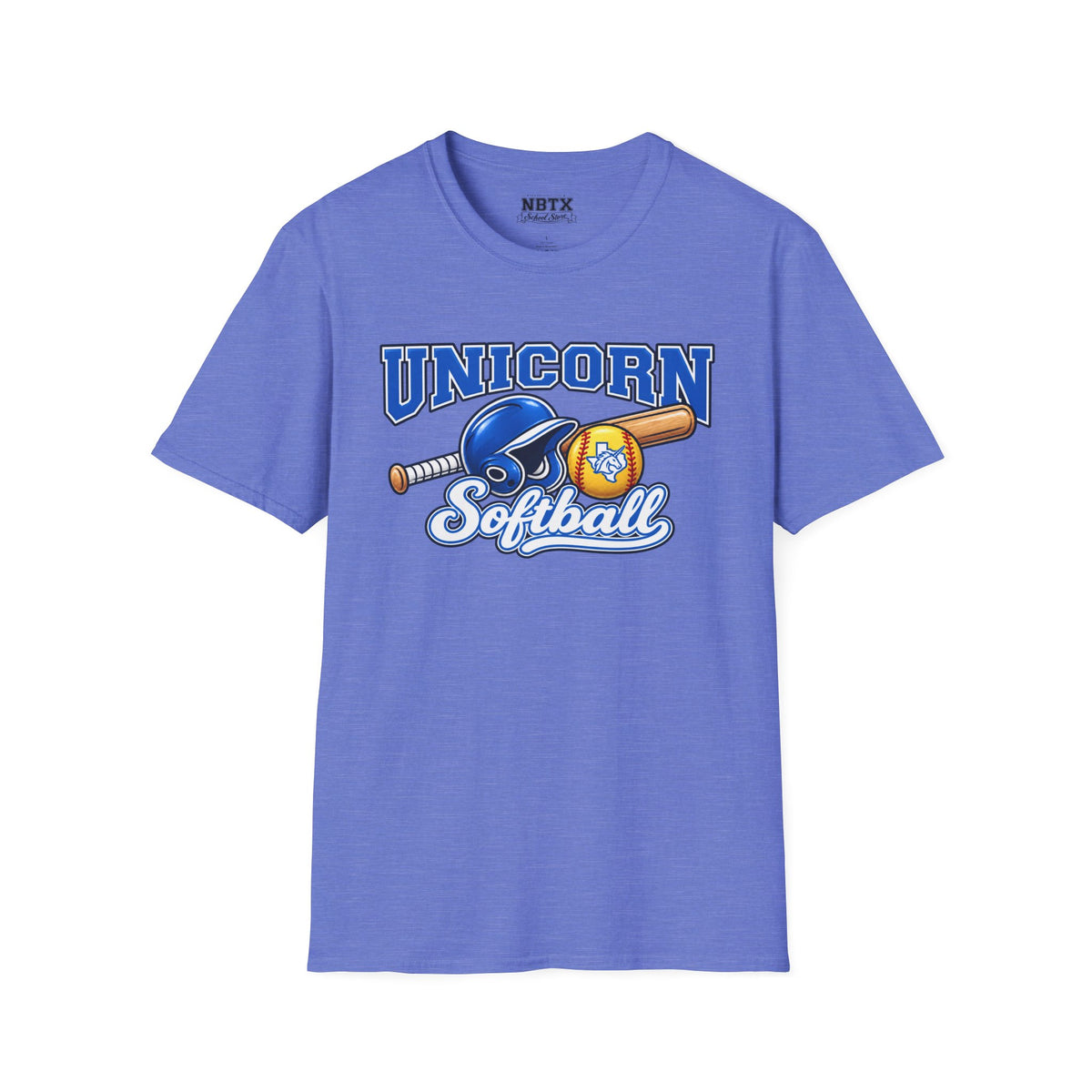 New Braunfels Unicorns Softball T-Shirt