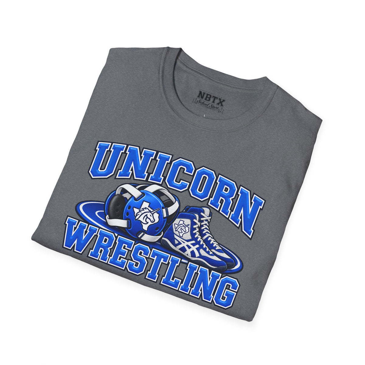 New Braunfels Unicorns Wrestling T-Shirt