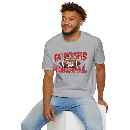 Canyon Cougars Football T-Shirt