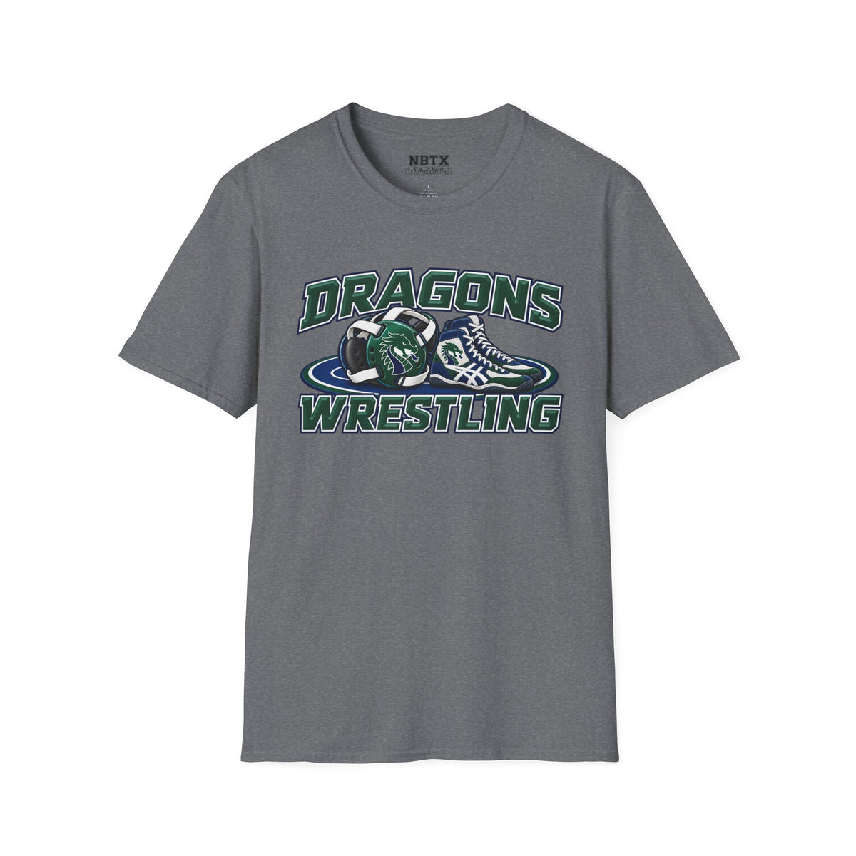 Long Creek Dragons Wrestling T-Shirt