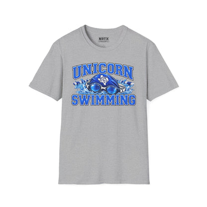 New Braunfels Unicorns Swimming T-Shirt