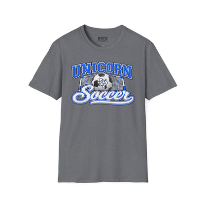 New Braunfels Unicorns Soccer T-Shirt - Script