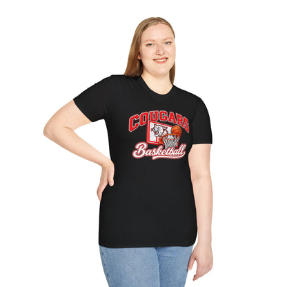 Canyon Cougars Basketball T-Shirt - Script