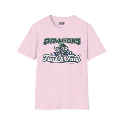 Long Creek Dragons Track & Field T-Shirt - Script