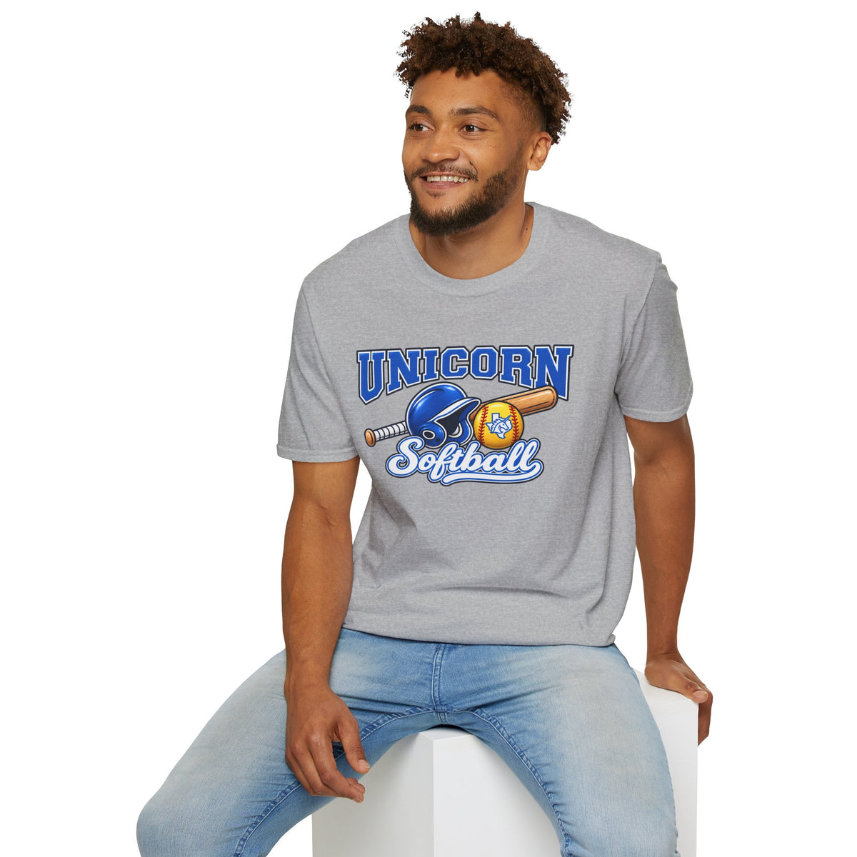 New Braunfels Unicorns Softball T-Shirt