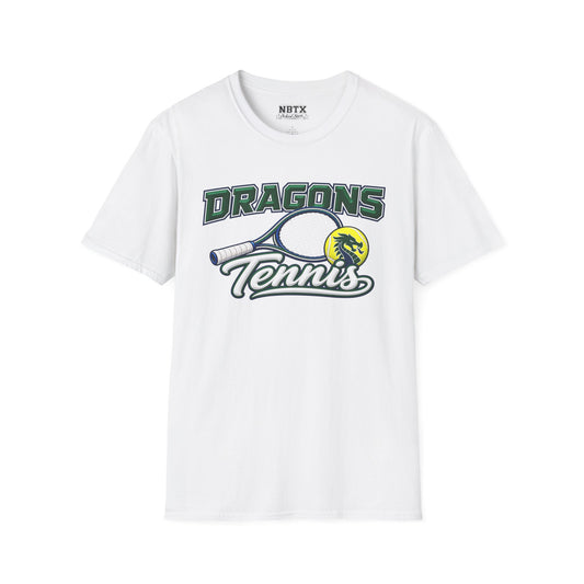 Long Creek Dragons Tennis T-Shirt - Script