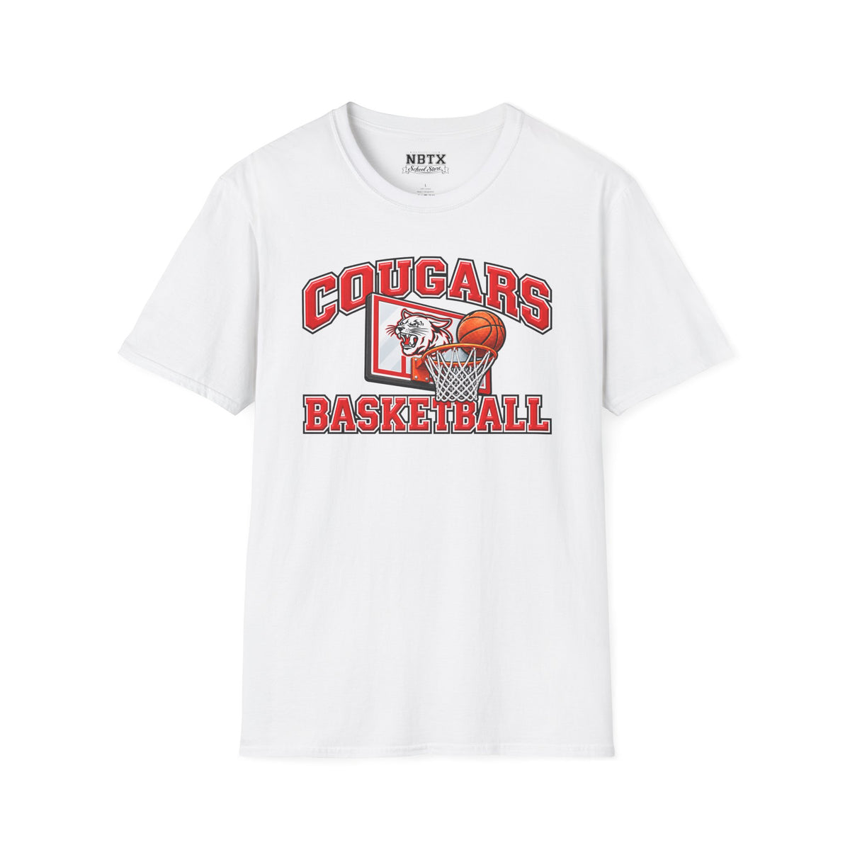 Canyon Cougars Basketball T-Shirt