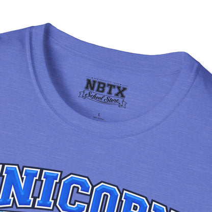 New Braunfels Unicorns Soccer T-Shirt - Script