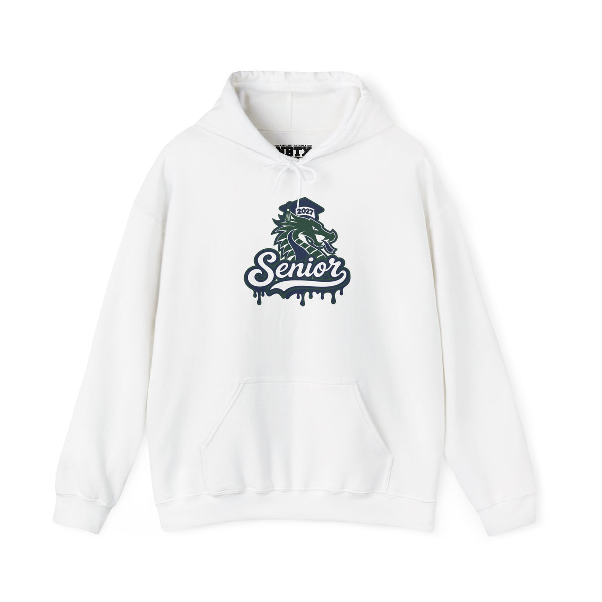 Senior Dragon Hoodie — Drip Design Graduation Sweatshirt