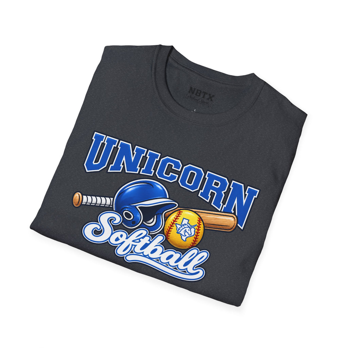 New Braunfels Unicorns Softball T-Shirt