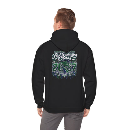 Long Creek Dragons "First Graduating Class" Hoodie - Graduation Sweatshirt