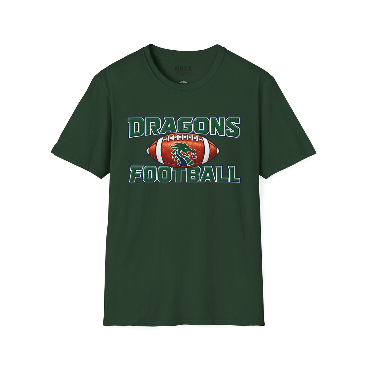 Long Creek Dragons Football T-Shirt