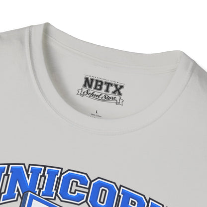 New Braunfels Unicorns Basketball T-Shirt - Script