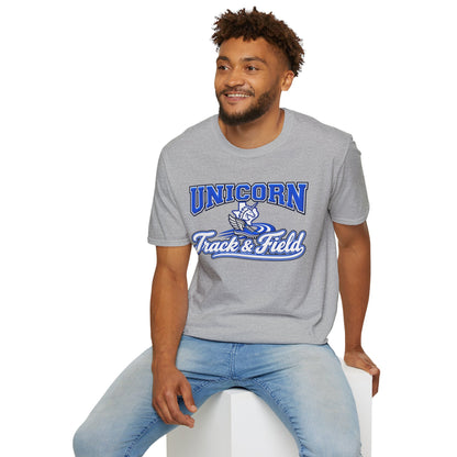 New Braunfels Unicorns Track & Field T-Shirt - Script