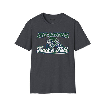 Long Creek Dragons Track & Field T-Shirt - Script