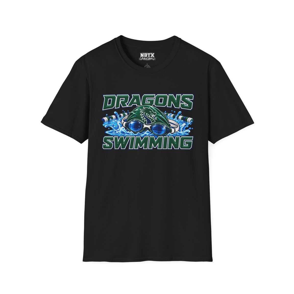 Long Creek Dragons Swimming T-Shirt