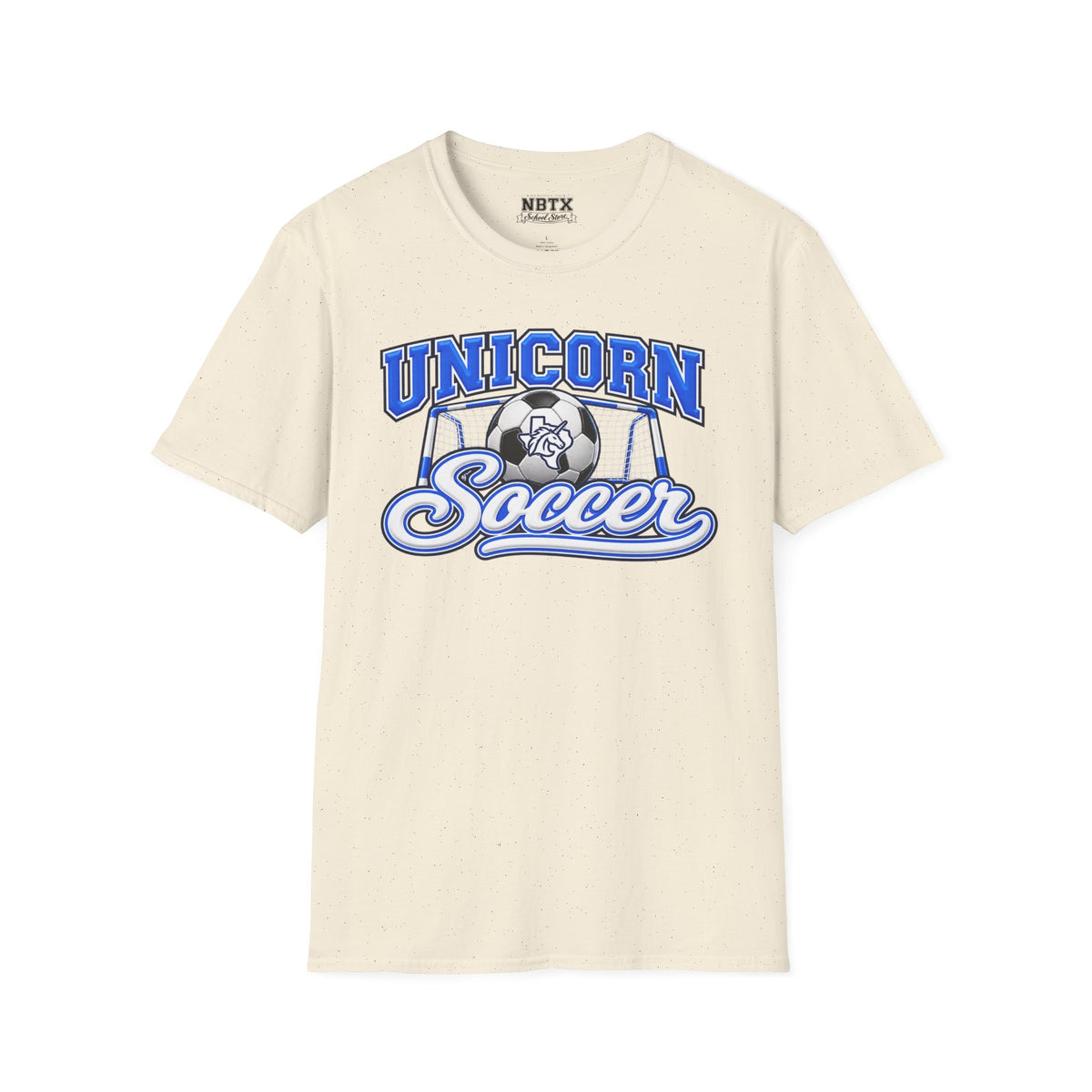 New Braunfels Unicorns Soccer T-Shirt - Script