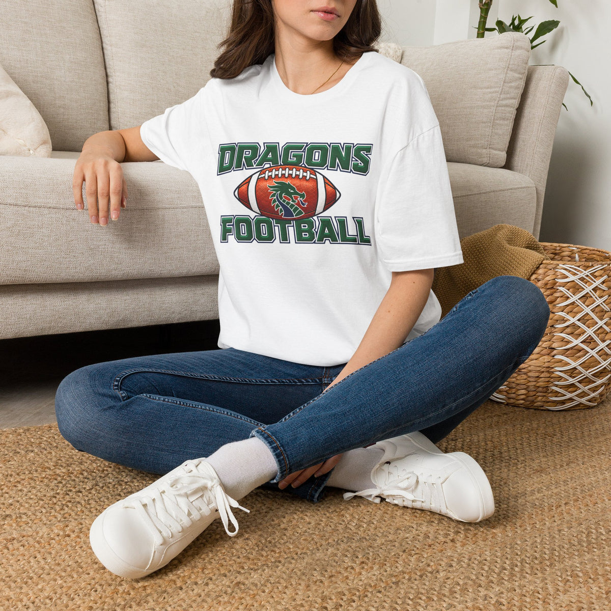 Long Creek Dragons Football T-Shirt