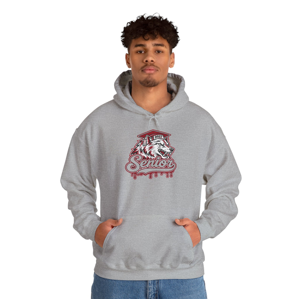 Davenport High School Senior Hoodie — Drip Design Graduation Sweatshirt