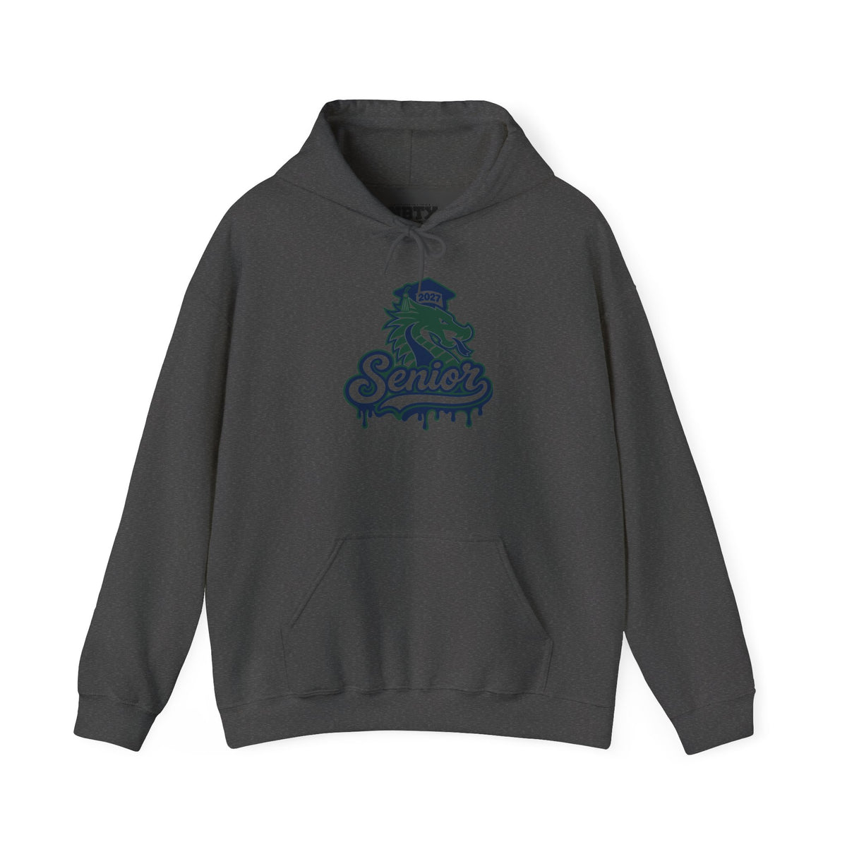 Senior Dragon Hoodie — Drip Design Graduation Sweatshirt