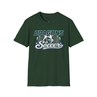 Long Creek Dragons Soccer T-Shirt - Script