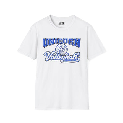 New Braunfels Unicorns Volleyball T-Shirt - Script