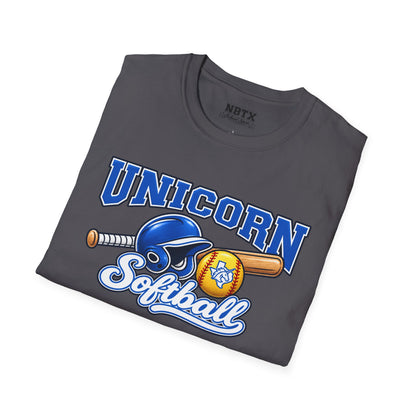 New Braunfels Unicorns Softball T-Shirt