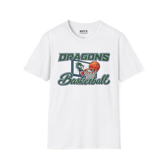Long Creek Dragons Basketball T-Shirt - Script