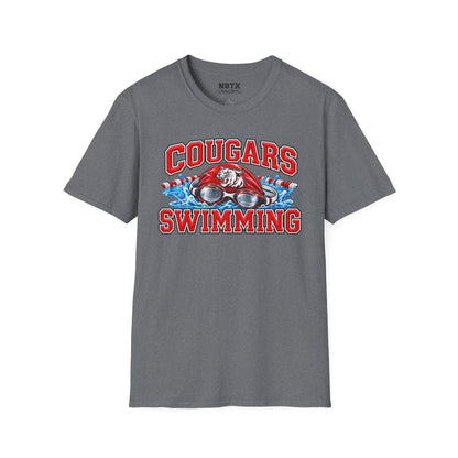 Canyon Cougars Swimming T-Shirt