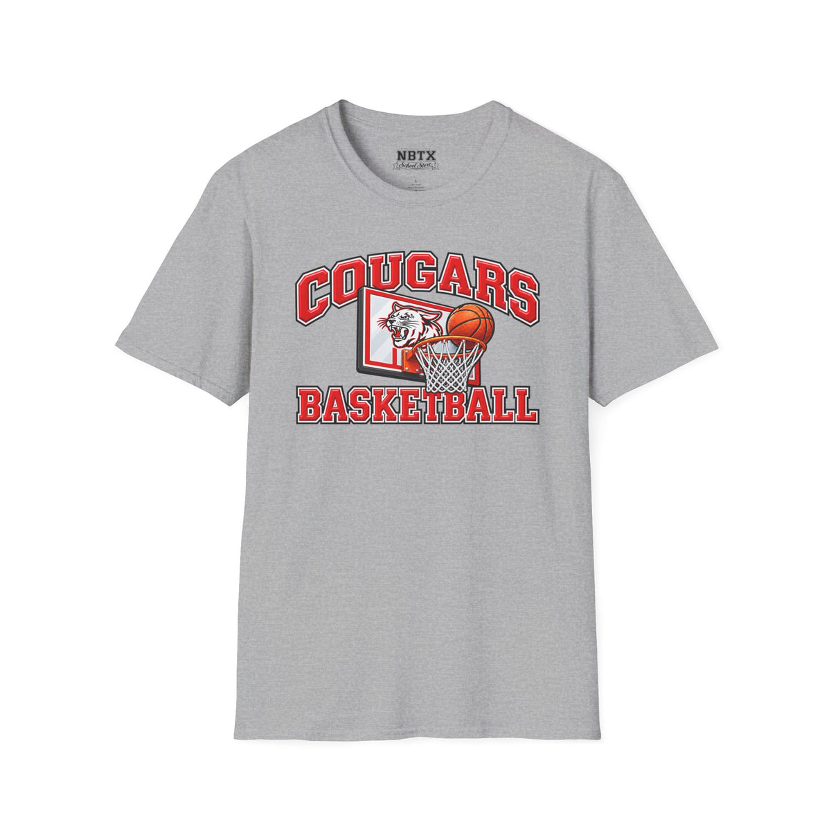 Canyon Cougars Basketball T-Shirt
