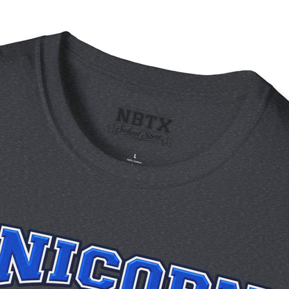 New Braunfels Unicorns Track & Field T-Shirt - Script