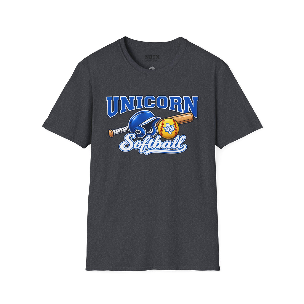 New Braunfels Unicorns Softball T-Shirt