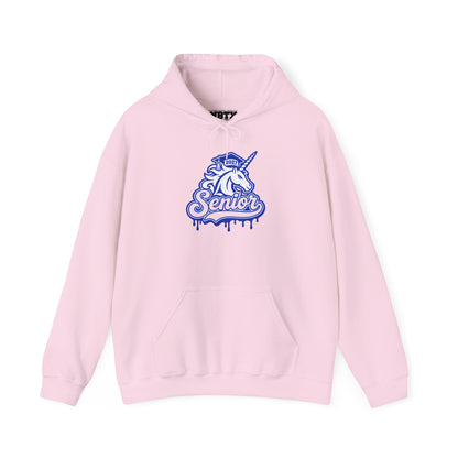 Senior Unicorn Hoodie — Drip Design Graduation Sweatshirt