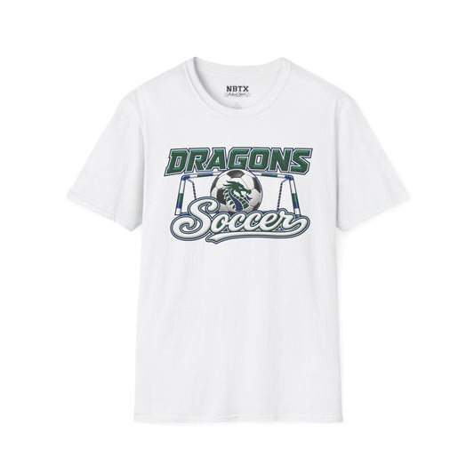 Long Creek Dragons Soccer T-Shirt - Script