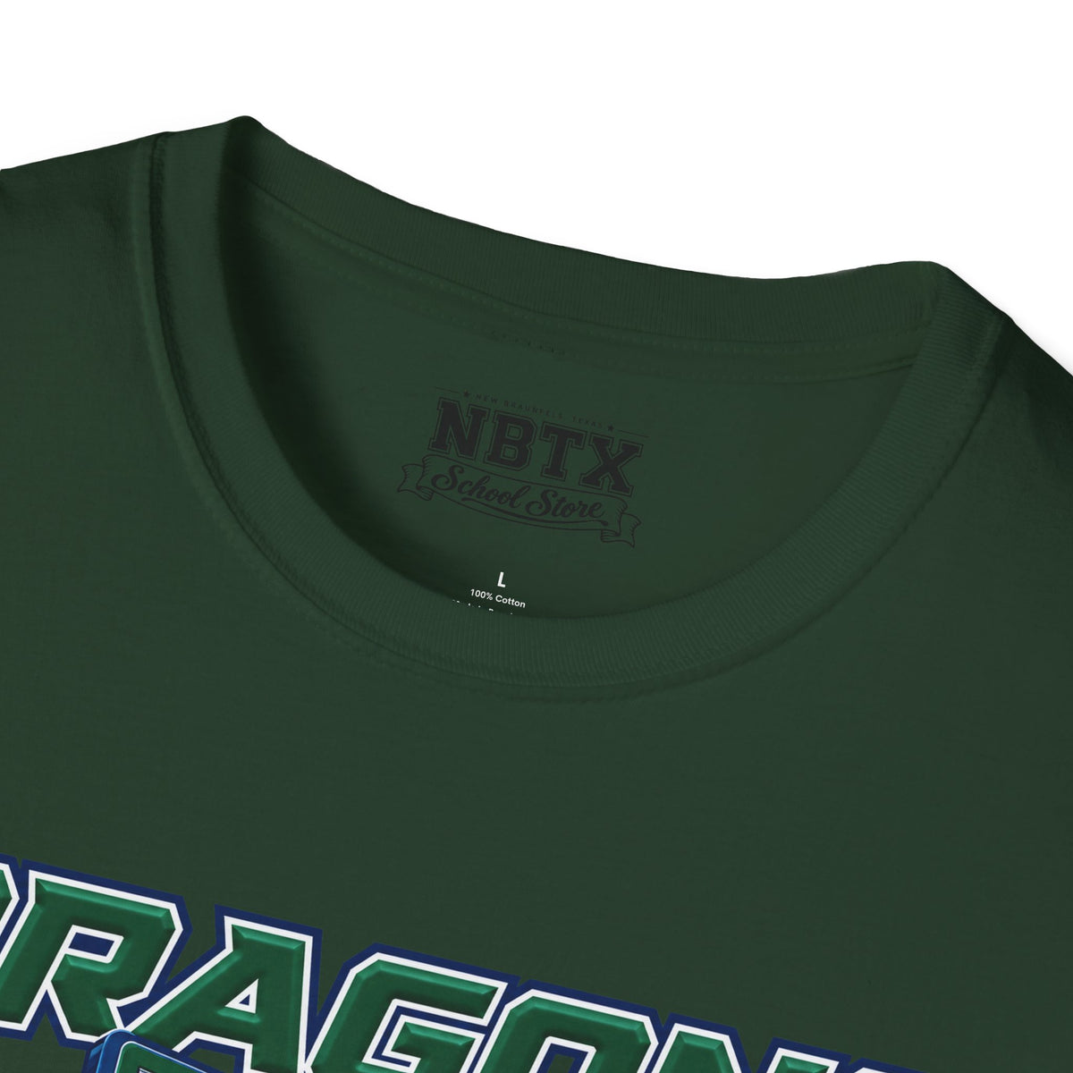 Long Creek Dragons Basketball T-Shirt - Script