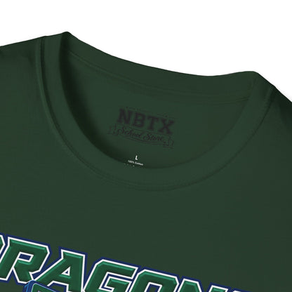 Long Creek Dragons Basketball T-Shirt - Script