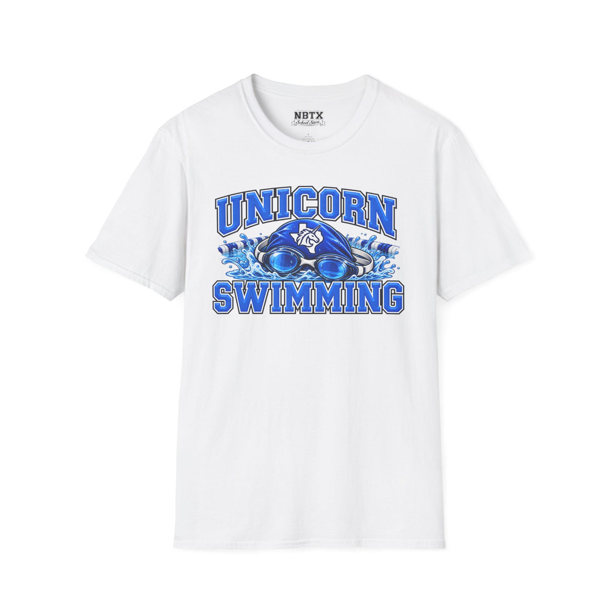 New Braunfels Unicorns Swimming T-Shirt