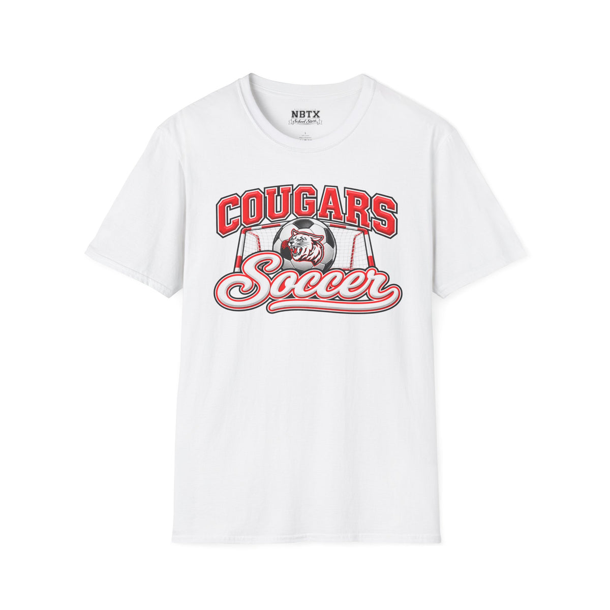Canyon Cougars Soccer T-Shirt - Script