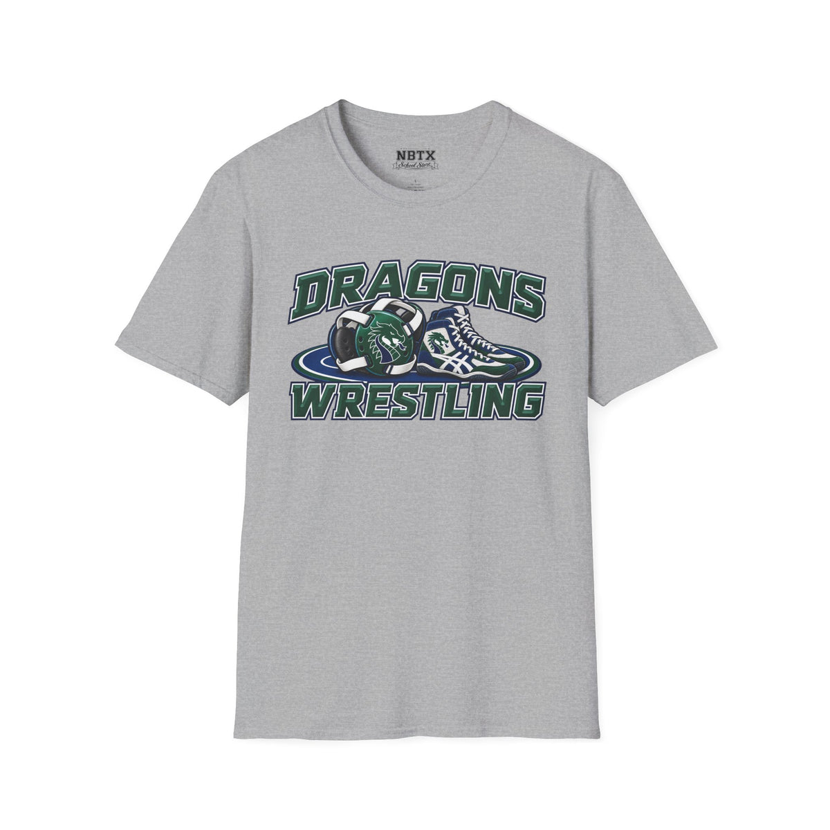 Long Creek Dragons Wrestling T-Shirt