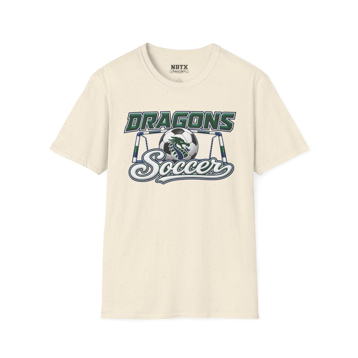 Long Creek Dragons Soccer T-Shirt - Script