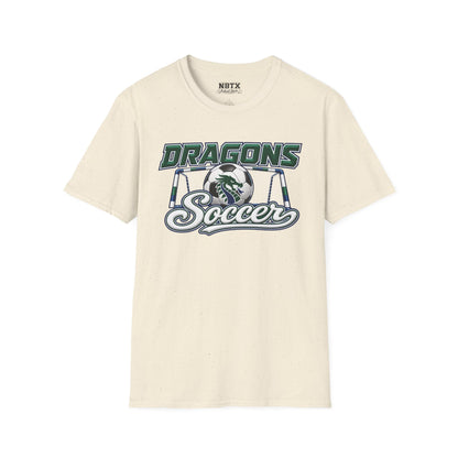 Long Creek Dragons Soccer T-Shirt - Script